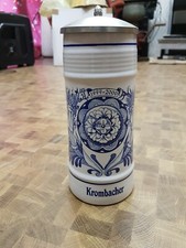 Bierkrug mit Deckel Krombacher 1999-2000