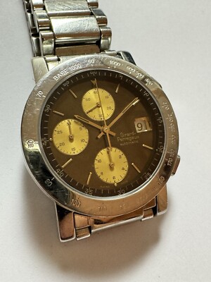 Girard Perregaux Uhr Chronograph Automatik Tropical Ref 7000 GBM Box und Papiere
