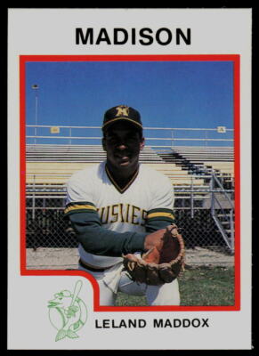 1987 ProCards Leland Maddox Madison Muskies