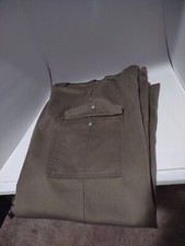VINTAGE Boy Scouts Pants Adult 38 Green Official Uniform Twill Cargo 38x32