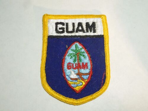 Guam Country Flag Beach, Sailboat, Palm Tree Emblem Patch - 第 1/3 張圖片