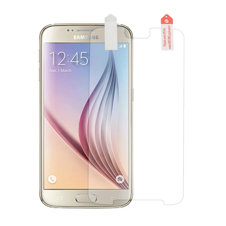 Real Genuine Leather Phone Wallet Case Cover Card Samsung Galaxy S6 Cover Stand - Image 2 of 4