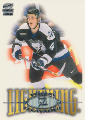 2000-01 Paramount #222 VINCENT LECAVALIER - Tampa Bay Lightning