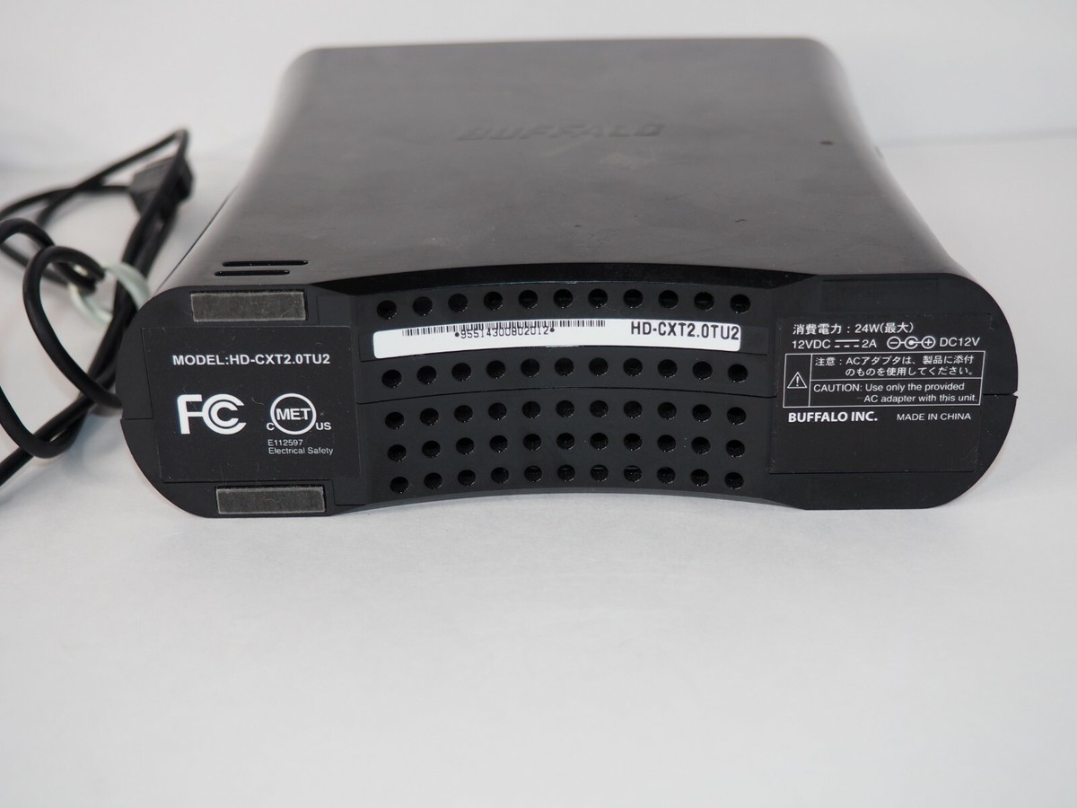 BUFFALO DriveStation DataVault 2TB USB 2.0 External Hard BUFFALO DriveStation DataVault 2TB USB 2.0 External Hard