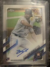 Blake Taylor 2021 Topps Chrome Rookie Auto