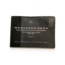 Mercedes 230 280-e 240d 1975-1979 Oem Parts List Catalog Assembly Manual Numbers