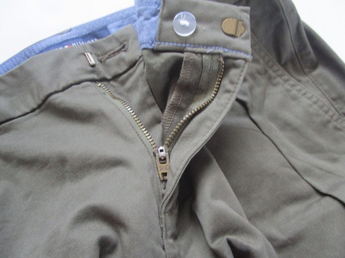 Tommy Hilfiger Women's Hollywood Shorts Olive Green 4 Pocket size 6 33" Waist - 第 5/11 張圖片
