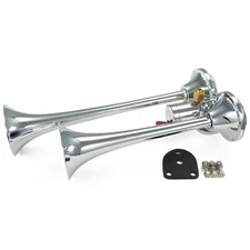 HornBlasters PsychoBlasters Loud Air Horn Set for Semi or Large Truck - Big Rig