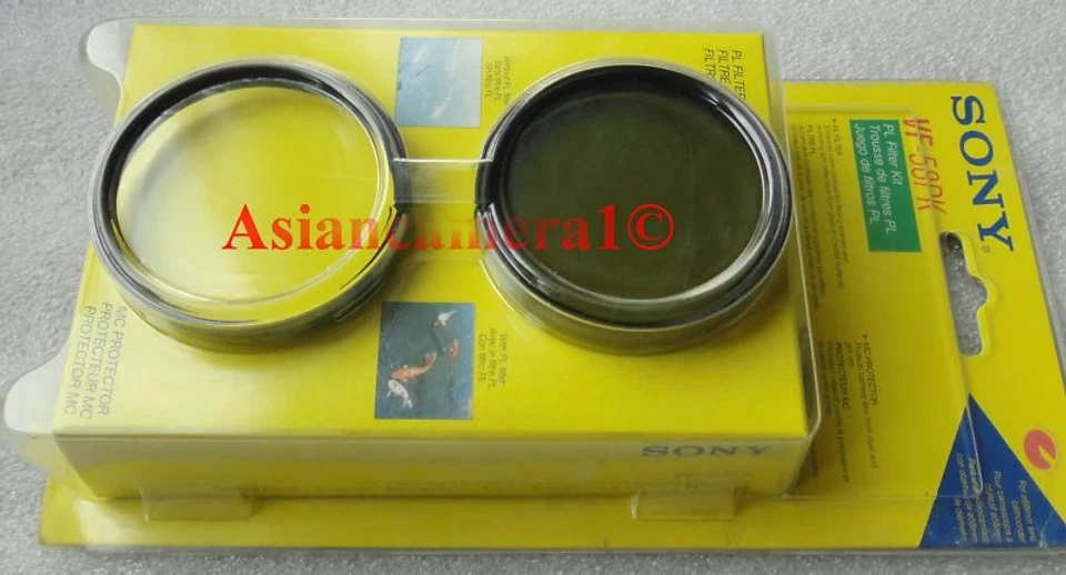 Sony 58mm MC Protector + Polarizing Lens Filter VF-58PK Camera Camcorder Circul - Image 2 of 4