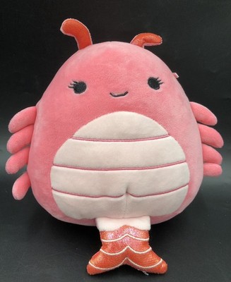 Kellytoy Squishmallow Simone die Garnelen Garnelen 9 Zoll weiches rosa Plüschtier