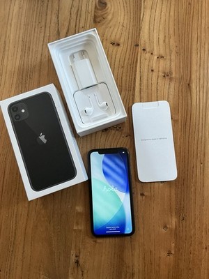 Apple iPhone 11 64GB Schwarz ohne Simlock iOS LTE
