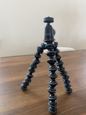 Joby GorillaPod 1K Compact Tripod with Ball Head and Flexible Legs for Vlogging