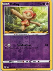 Baltoy 057/163 Battle Styles Reverse Holo