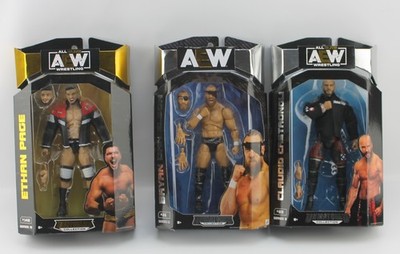 AEW Unmatched/Unrivaled Danielson, Castagnoli Page Action Figure Lot