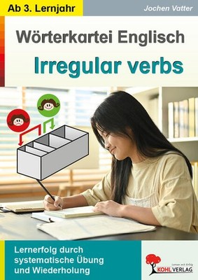 Wörterkartei English Irregular verbs | Jochen Vatter | deutsch