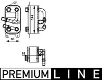 Mahle CLC 43 000P ÖLküHler, Automatikgetriebe FüR BMW