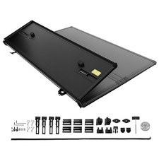 6.5' Tri-Fold Tonneau Cover for Toyota Tundra 2007-2021 FRP+PP honeycomb W/ Lamp