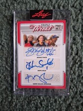 2022 LEAF PRO SET TRIPLE THREAT AUTO-KERRI WALSH JENNINGS,HOPE SOLO,JENNIE FINCH