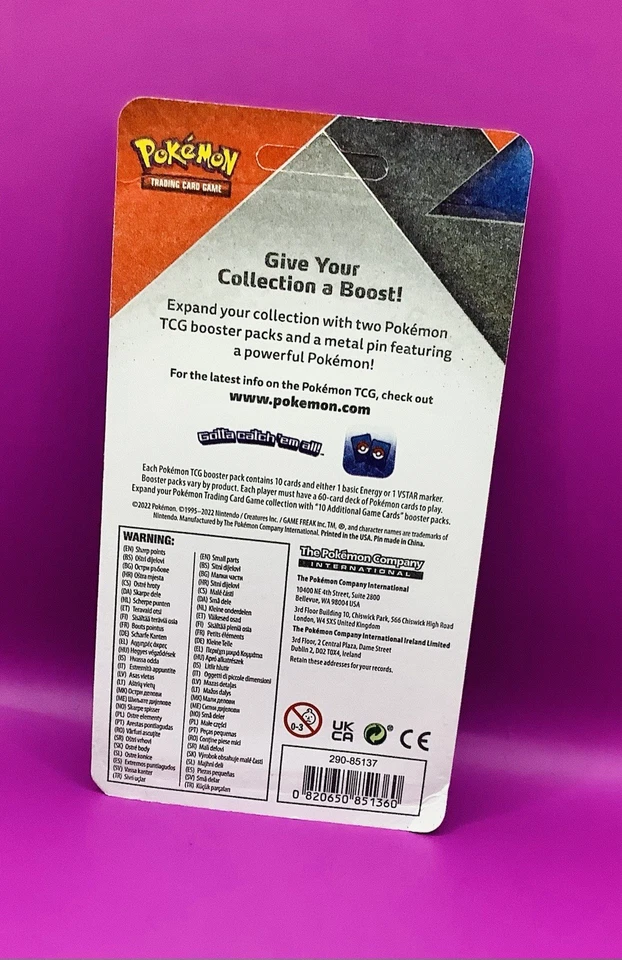 Pokemon Sol y Luna Eclipse Cósmico / Chilling Reign Paquete de 2 Pin Blister (Sellado) Foto 2 de 2
