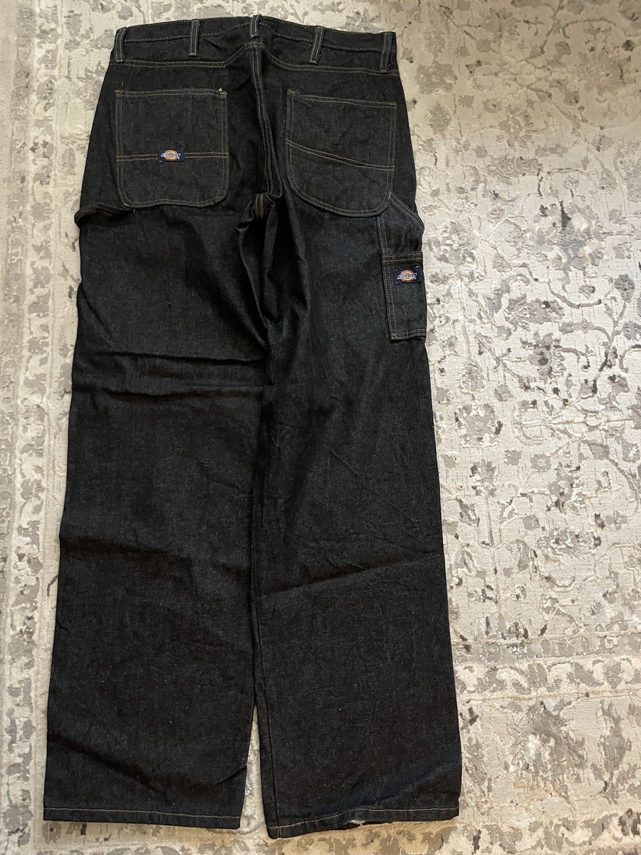 ラブロス Labros Dickies パンツ y2k Vintage 90s Dickies Cholo Skater Wide Leg Baggy Dark Wash Pants