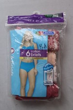 Fruit Of The Loom Women's Cotton Brief Panty 6-Pack DH3 Assorted XL NWT