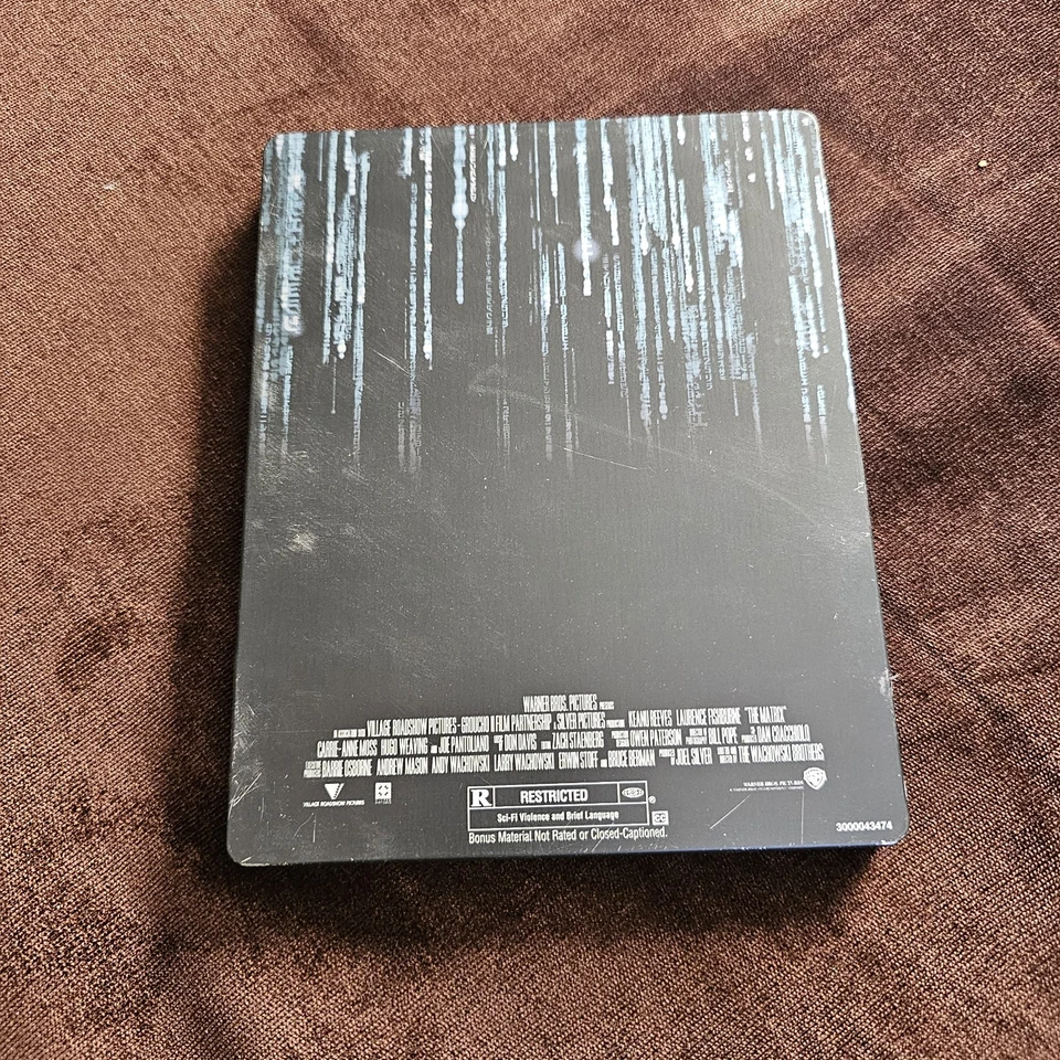 The Matrix, Bluray Steelbook Foto 2 de 3
