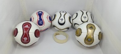 Pack of 5 - Adidas Teamgeist 2006 Mini Football Size 1 World Cup