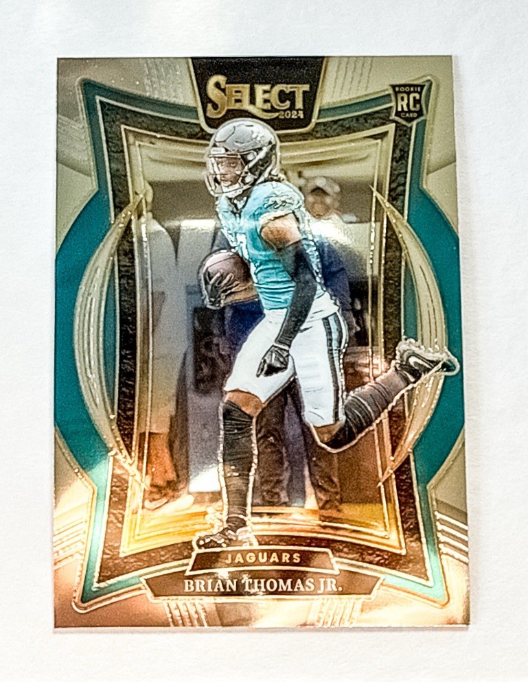 2024 Panini Select - Concourse Brian Thomas Jr. Rookie #91 Silver Prizm (RC)