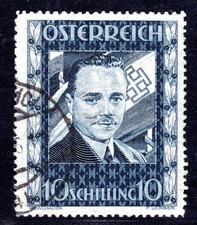 AUSTRIA 1934 588 used FLAWLESS DATE CANCEL Certificate SOECKNICK BPP(Z9524