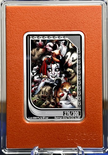 2025 Agoro The Art Of DC Trading Coin HARLEY QUINN #276 Topaz Mintage ...