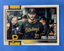 2026 Topps Series 1 Paul Skenes “Dugout Peeks” SSP Image Variation Pirates