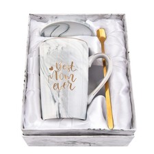Mothers Day Gifts for Mom, Best Mom Ever Coffee Mug, Mom Birthday Gifts from Dau