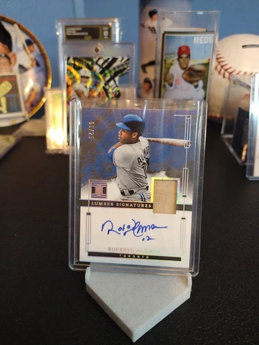 2024 Panini Impeccable - Impeccable Lumber Signatures #ILS-RA Roberto Alomar /25