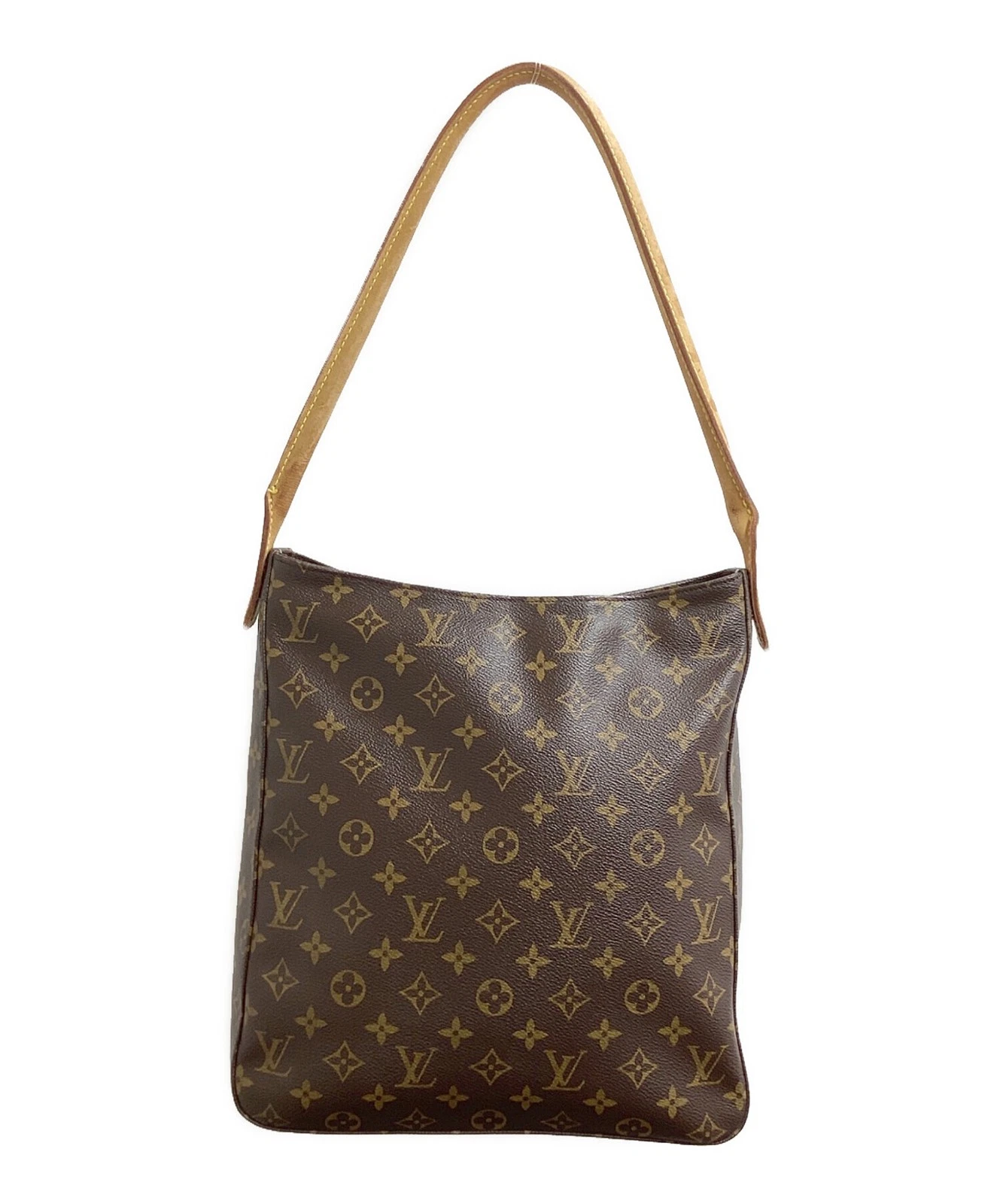 Vuitton — Louis Vuitton M51145 GM Coated Canvas Brown Shoulder Bag #TFB4739