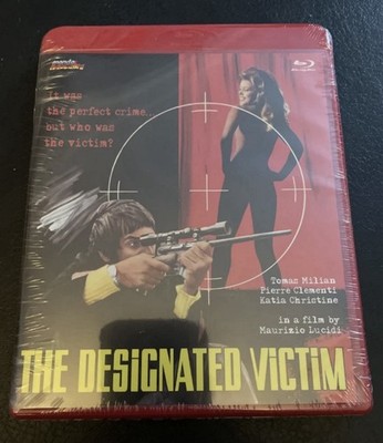 THE DESIGNATED VICTIM (1971) Mondo Macabro RED CASE 1500 copy Blu-Ray OOP SEALED