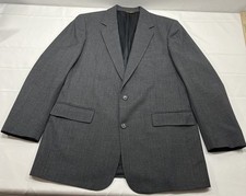 VTG Brooks Brothers Blazer Men’s 42 LG Gray Union Made In USA Designer Academia