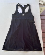 NWT Gym Shark Sports Dress- Womens Sz S- Black
