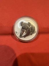 2010 Australian Koala 1oz .999 Fine Silver Coin In Original Capsule
