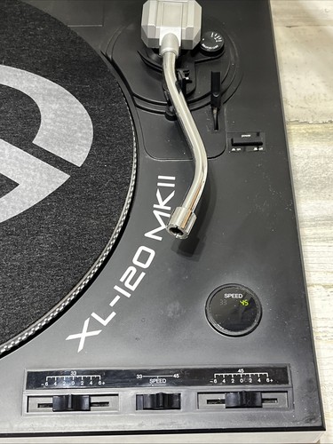 Vintage Gemini XL-120 MKII DJ Belt Drive Manual Turntable Working Read Desc - Picture 3 of 13