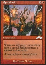 1x Spellshock Light Play, English Exodus MTG Magic