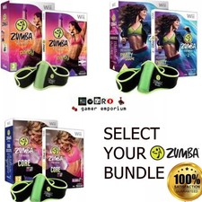 Wii Zumba - With or without Belt Bundle - Same Day Dispatch - Buy 1 Or More