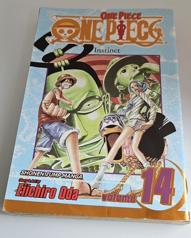 One Piece, Vol. 14 by Eiichiro Oda, Gold Foil First Printing, English Manga