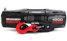Warrior Winches Titan 4,500lb 12v Electric Winch - Synthetic Rope
