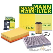 MANN INSPEKTIONSPAKET FÜR VW CALIFORNIA MULTIVAN TRANSPORTER T6 CAMPER 2.0 TDI