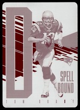 2017 Donruss Elite Magenta Plate One of One Tom Brady 1/1 #15