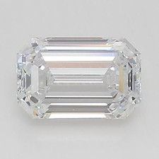 1.59ct Emerald Lab Grown Loose Diamond GIA Cert D/VVS1 + Free Ring (6471012241) 2102.12 per carat