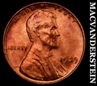 1939 Lincoln Wheat Cent - Red Choice Gem Brilliant Unc  Lustrous  #G9319