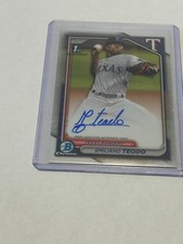 2024 BOWMAN  AUTOGRAPH EMILIANO TEODO 1ST BOWMAN -RANGERS