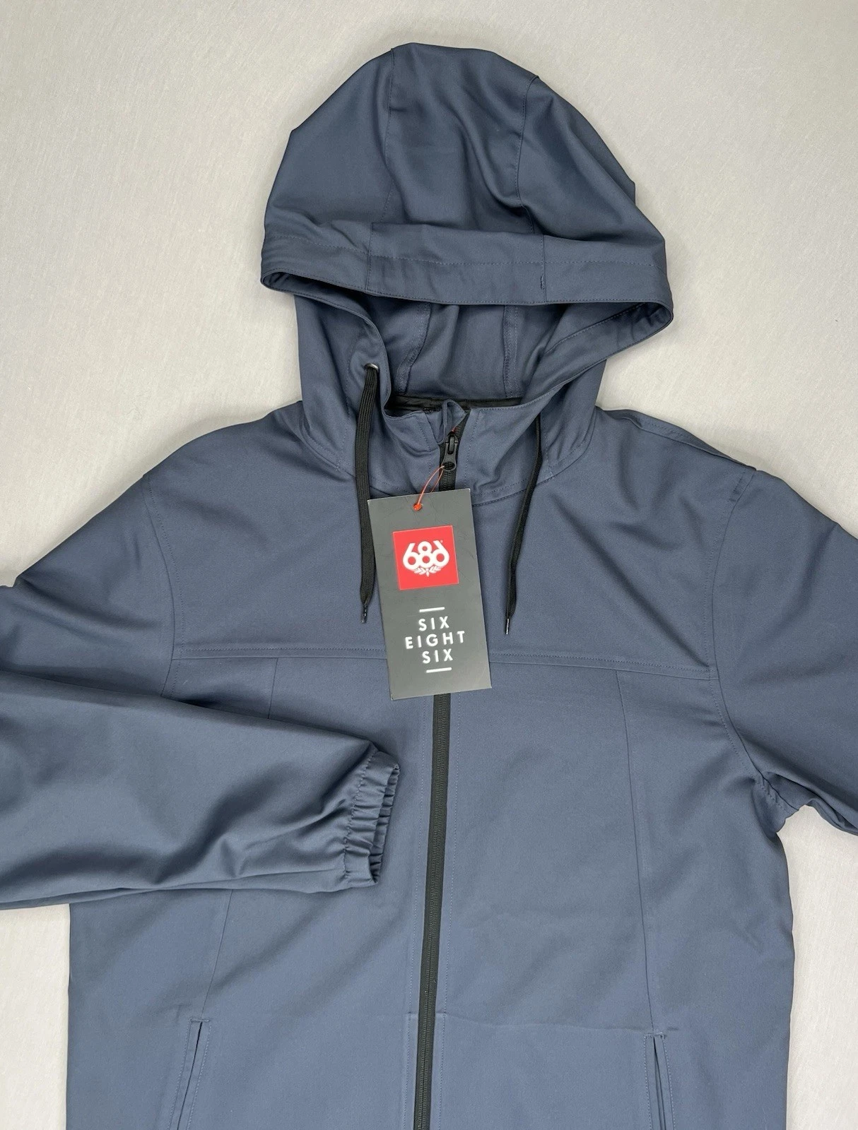 686 Unix Windbreaker Jacket Ink Navy Blue Size M KCR915 NWT $110 - product detail image 1