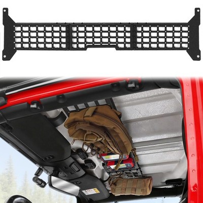 Overhead Roof Rack Molle Panel for 2018-2026 Jeep Wrangler JL /Gladiator JT 44lb